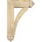 Ekena Millwork Thorton Arts and Crafts Rough Sawn Bracket w/ Offset Brace, Douglas Fir, 6"W x 16"D x 24"H BKT0604X16X24THR03RDF - alternate 2